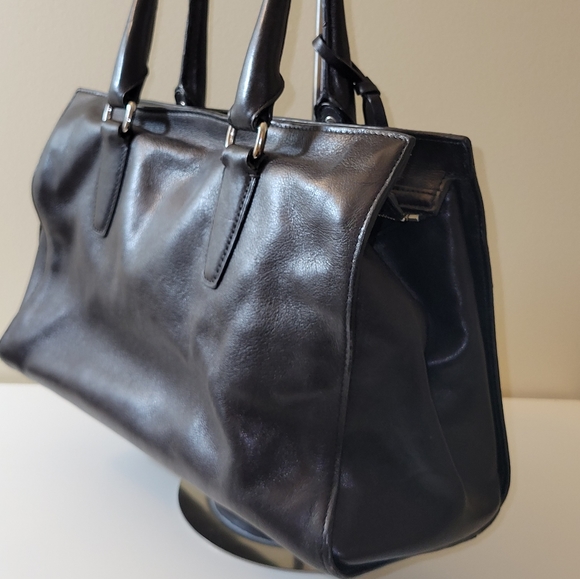 Coach handbag Leather, Black - Vintage Retail - Picture 3 of 15